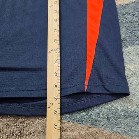 Chicago Bears Polo Shirt Mens Large Blue Reebok Play Dry NFL Football - Picture 6 of 7